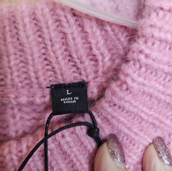 NWT Scotch & Soda Amsterdam Pink Purple Women's Sweater L - Picture 4 of 7